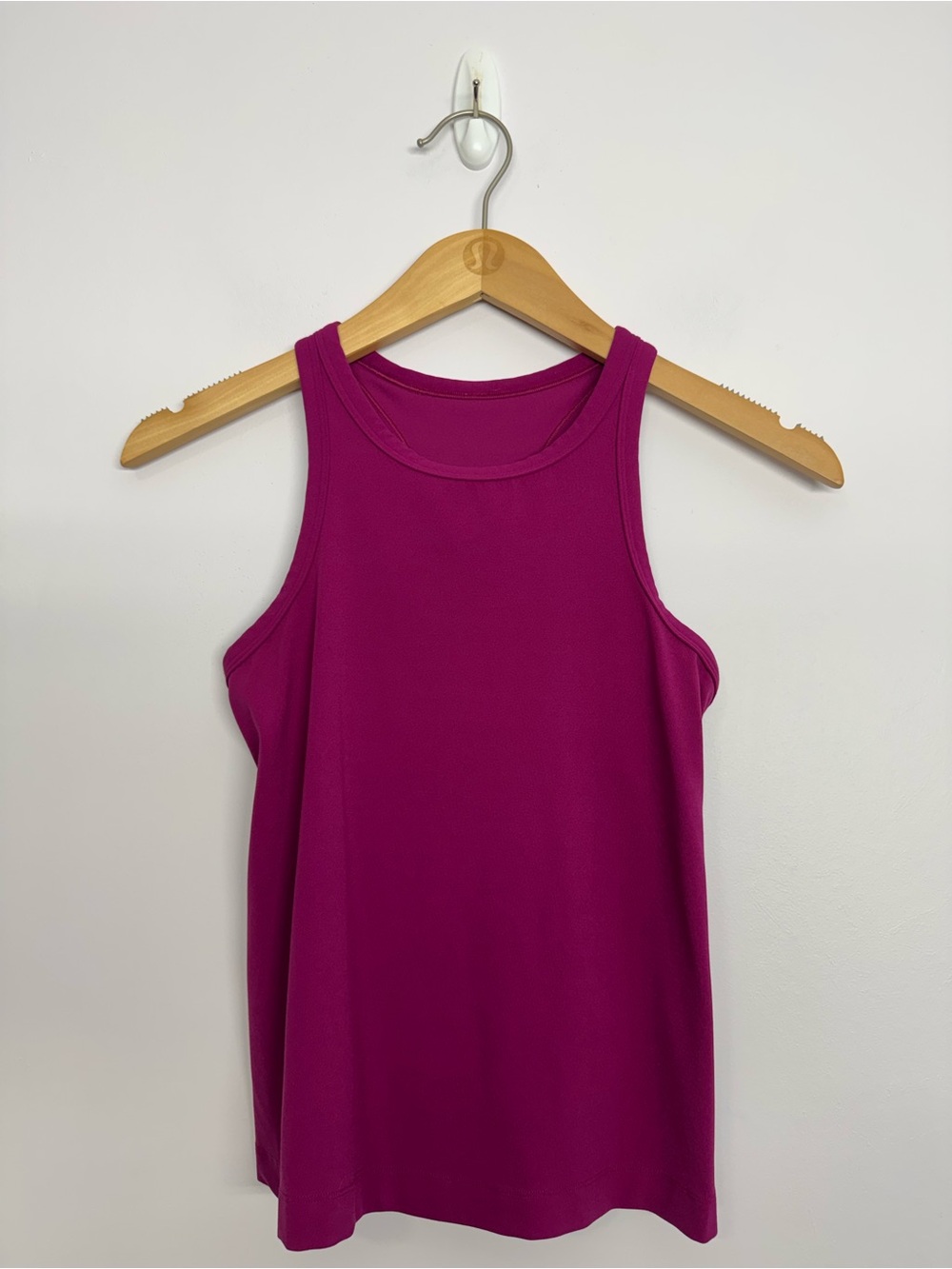41: Lululemon Align Waist-Length Racerback Tank Magenta Purple Size 4? 13.5” PTP